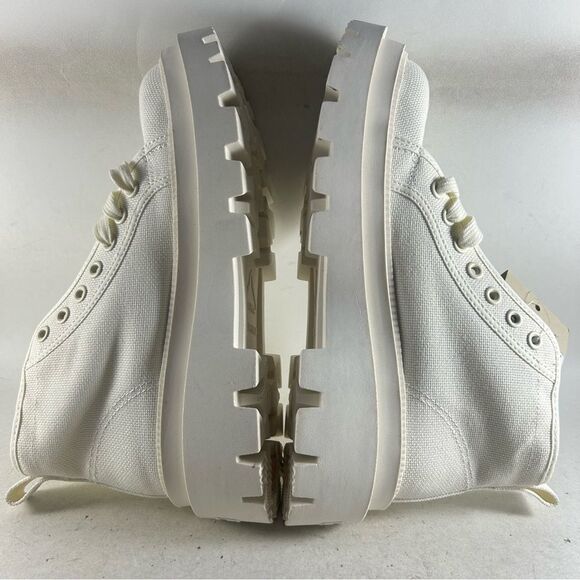 Superga 3052 Alpina Apex Mid Women’s Ankle Boots Natural Beige Size 7.5 - Picture 6 of 8